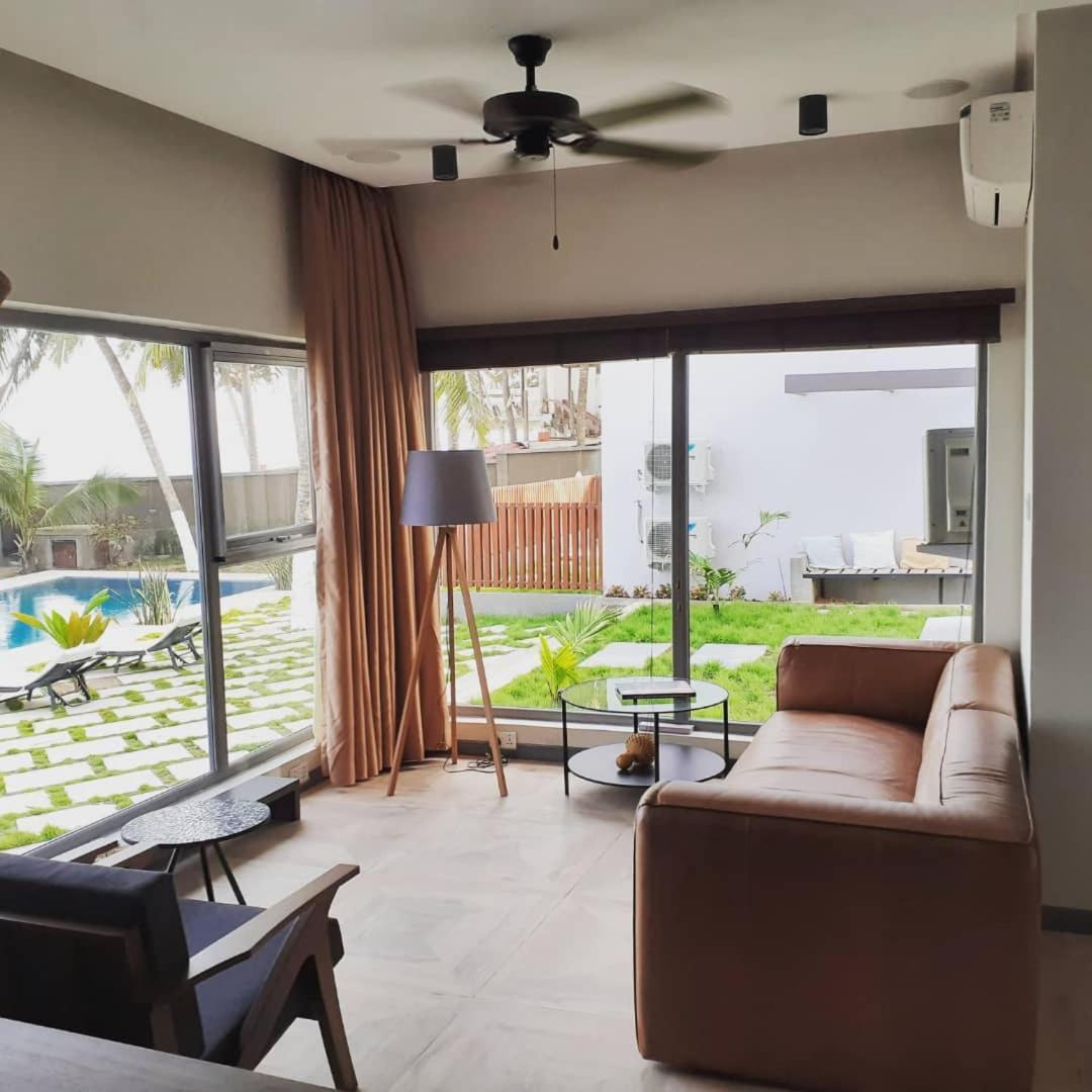 Serenity Residences & Spa - Kokrobite Beach Bagian luar foto